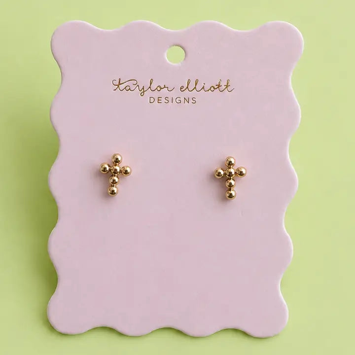 Mandy Cross Earring
