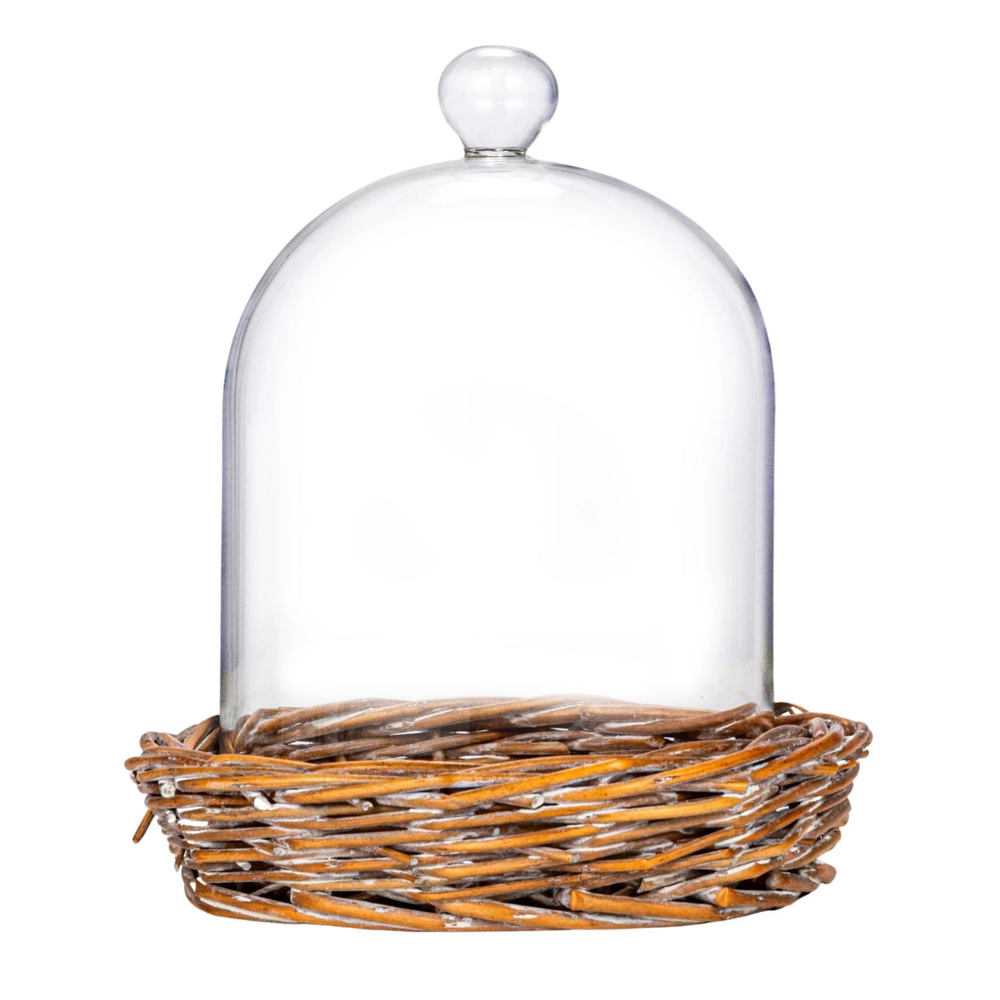 Woven Base with Cloche