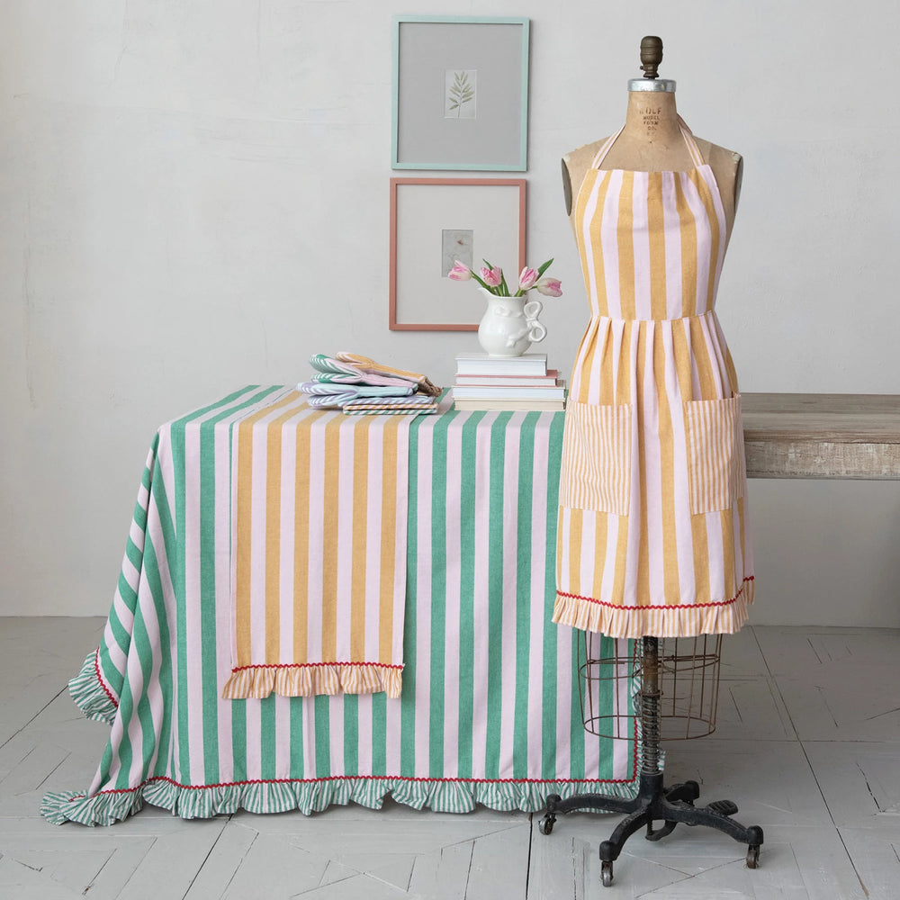 
                      
                        Cotton Ruffle Ric Rac Tablecloth
                      
                    