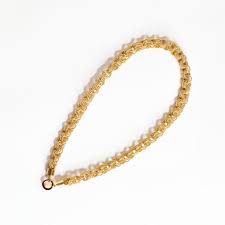 Triple Loop Chain with Charm Closure Necklace