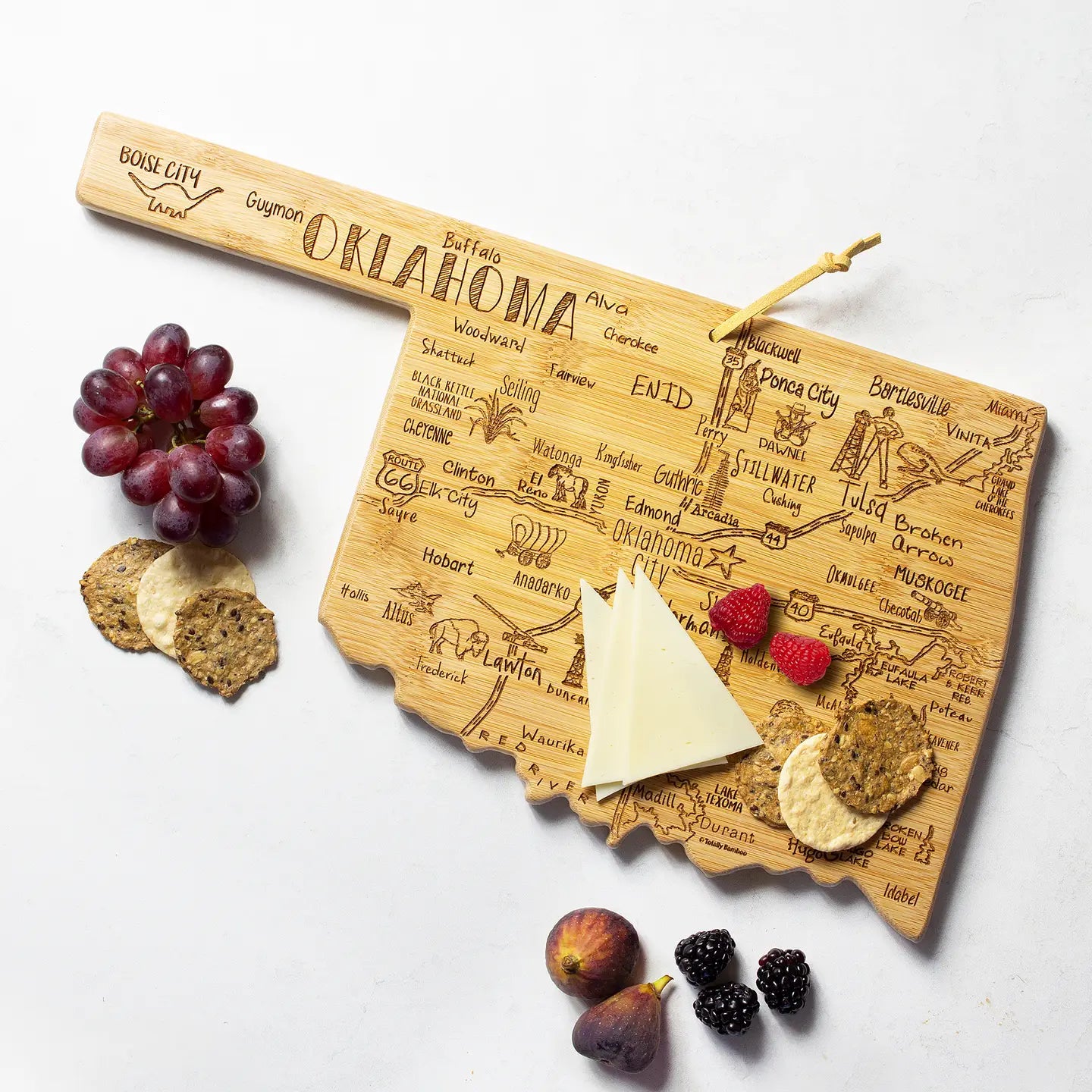 Destination Oklahoma Cutting Board