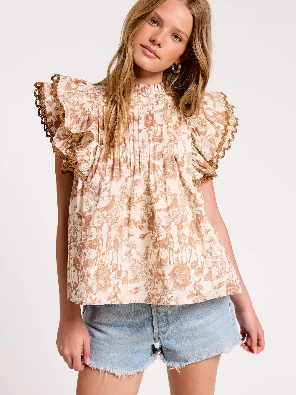 Fall Toile Top