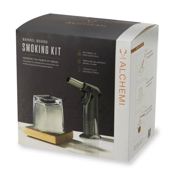 3-Piece Barrel Board Smoking Kit