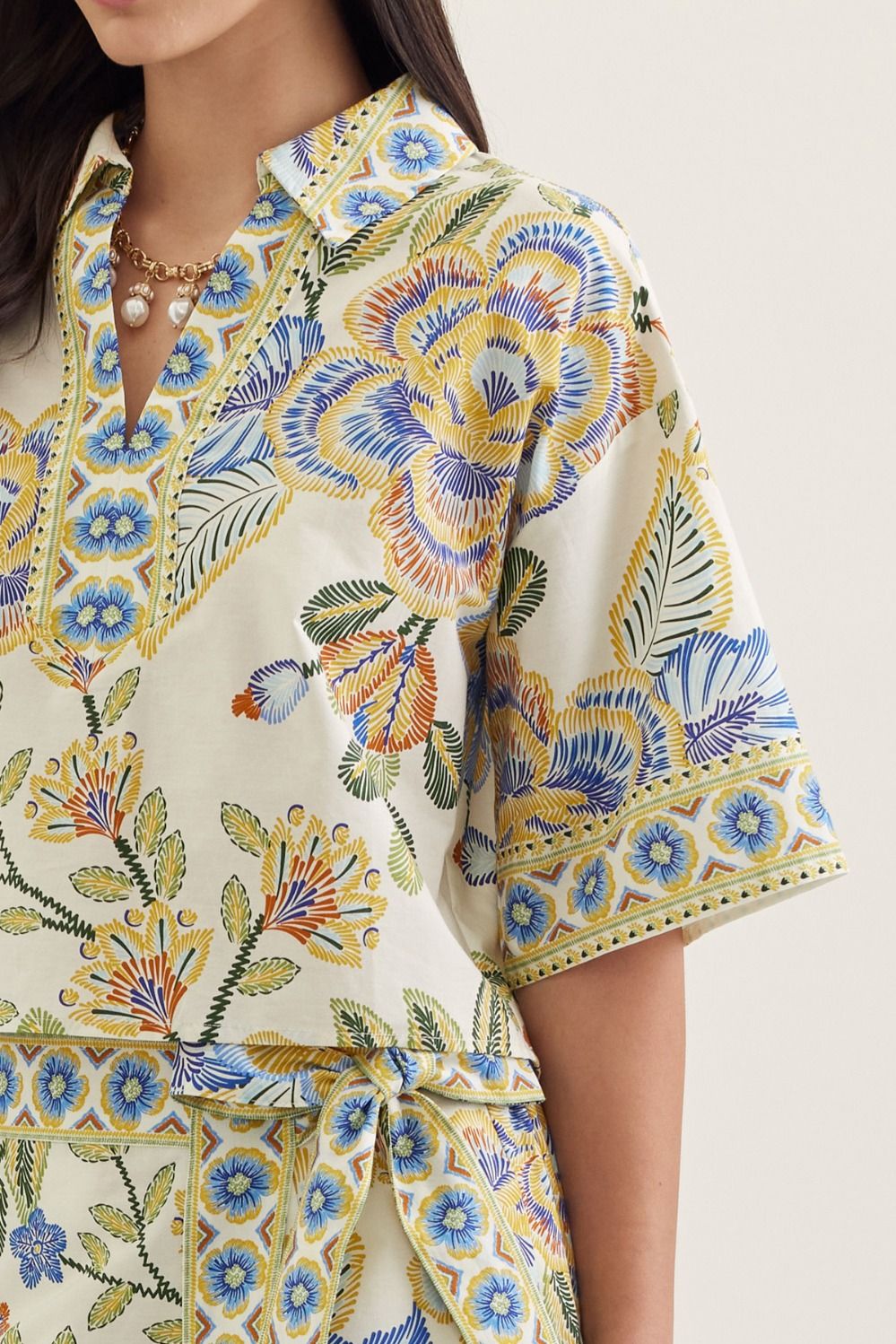 Summer Breeze Collar Top