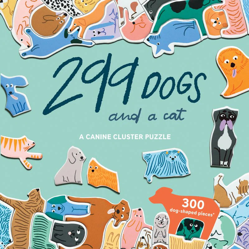 
                      
                        299 Dogs and a cat 300 pc Puzzle
                      
                    