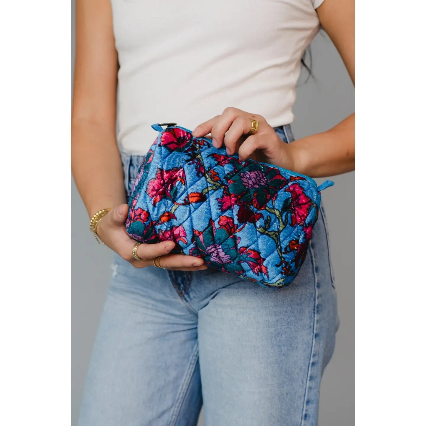 Dani Floral Travel Pouch