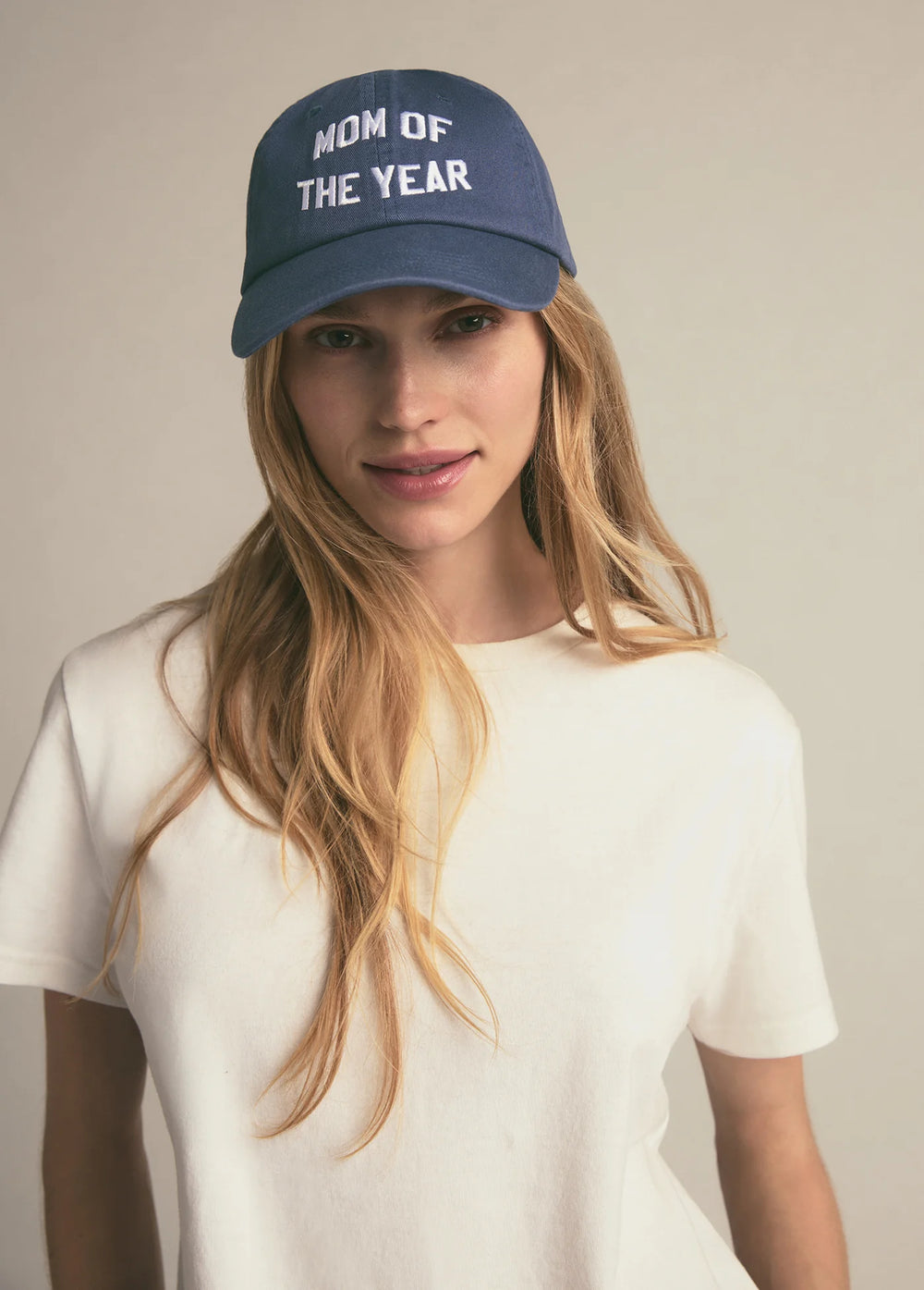 MOM OF THE YEAR Hat-Navy