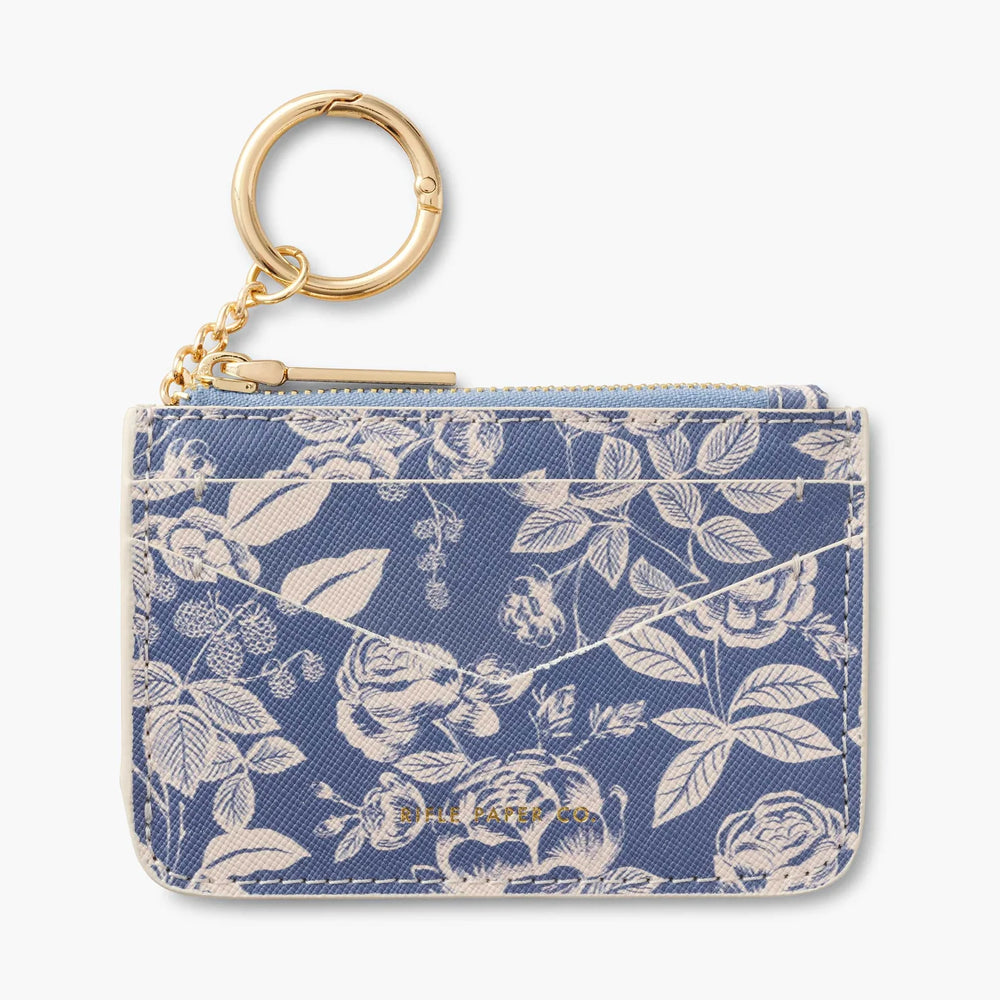 Rifle Paper Co English Rose Card Case