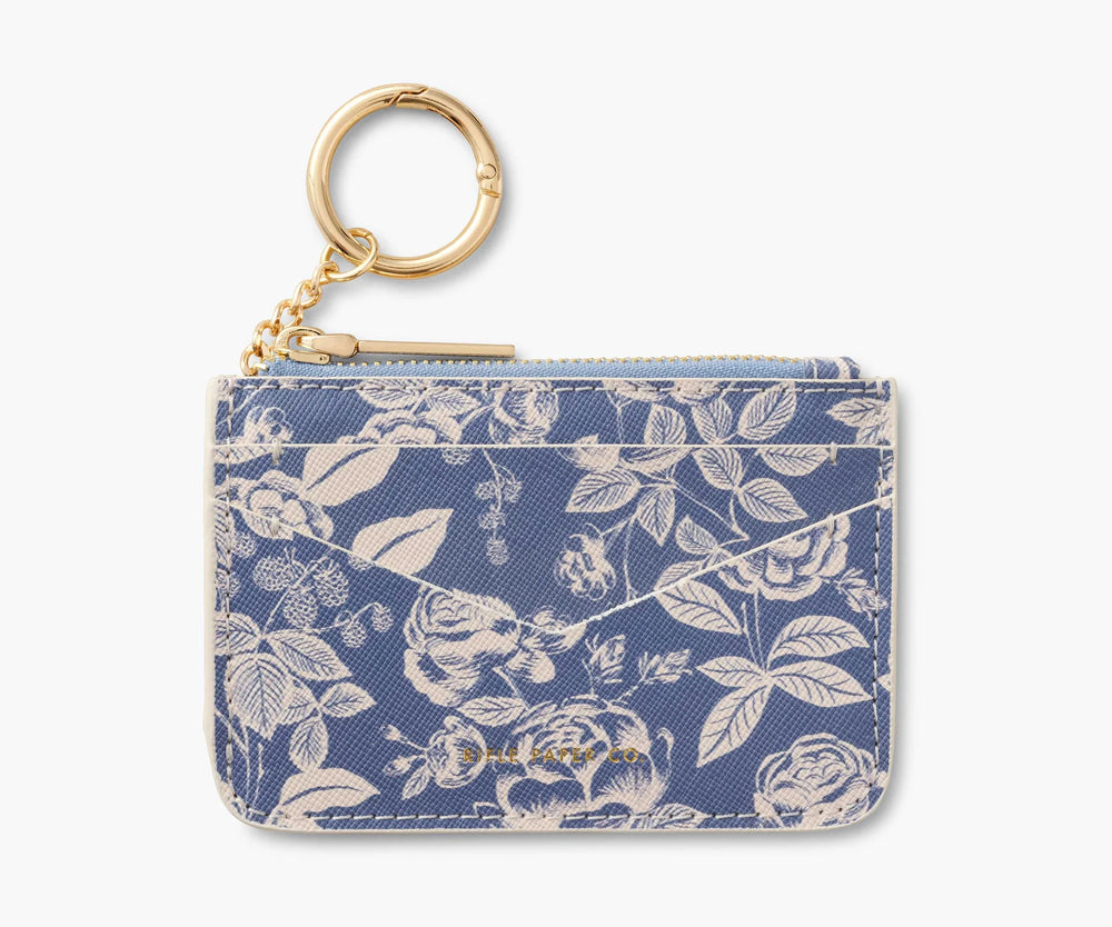 Rifle Paper Co English Rose Card Case