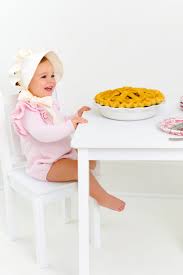 Long Sleeve Ruehling Bubble Onesie -Pink
