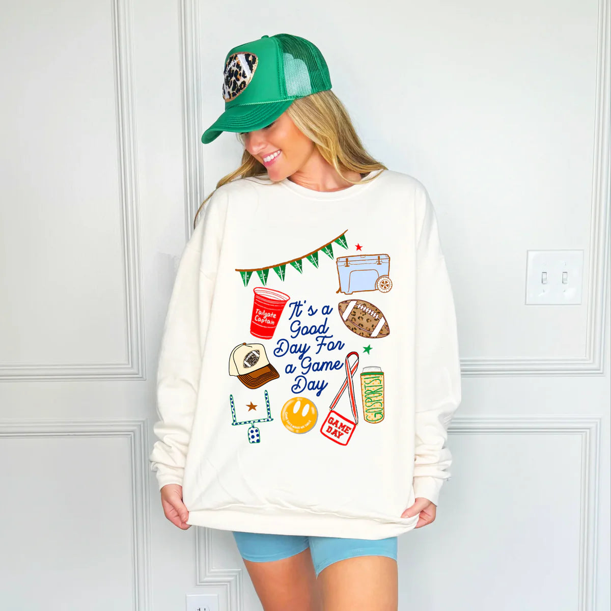 It's a Good Day for a Game Day Sweatshirt