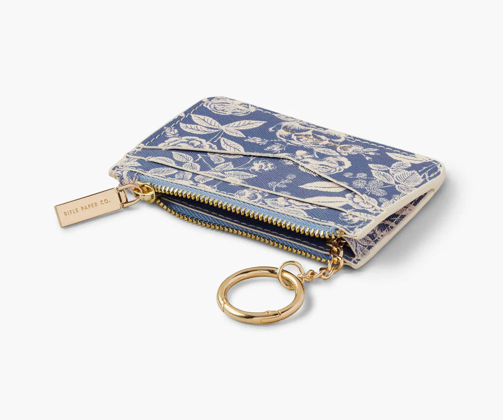 Rifle Paper Co English Rose Card Case