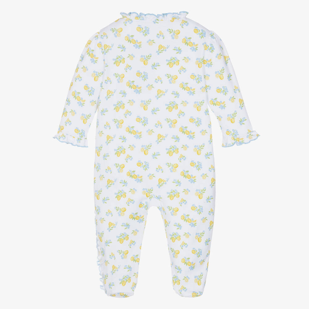 Lemon Blossom Footie 0-3M