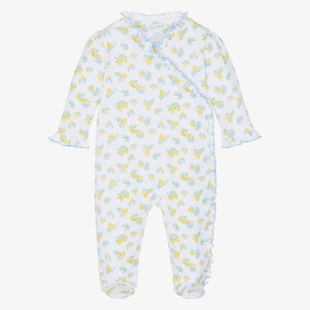 Lemon Blossom Footie 0-3M