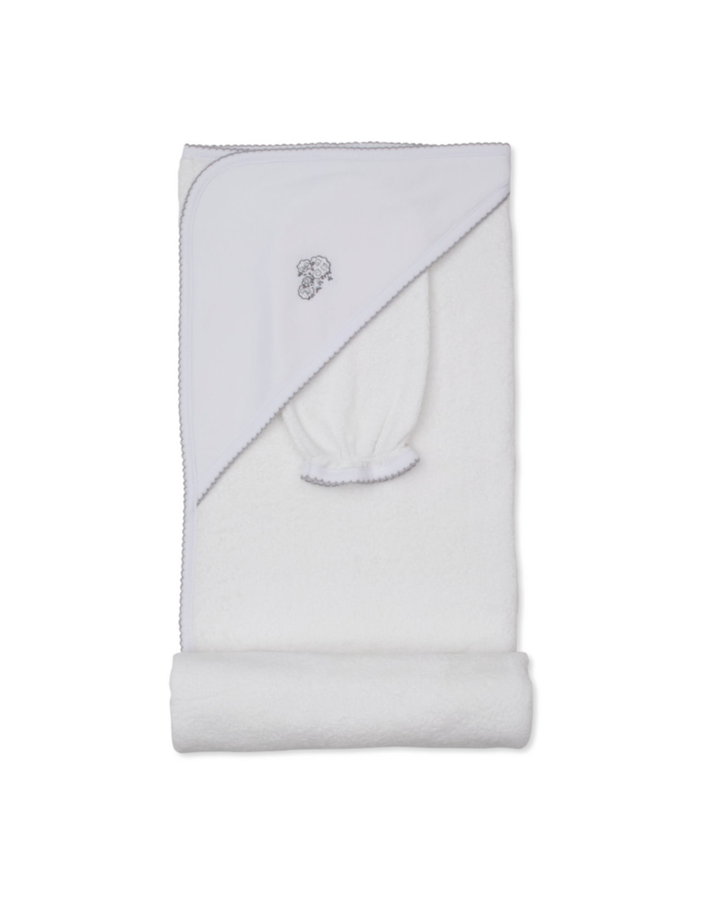 Sweet Sheep Hooded Towel w/ Mitt