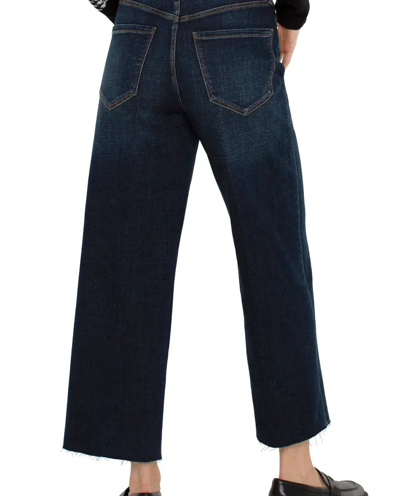 
                      
                        Liverpool Stride Wide Leg Crop Denim
                      
                    