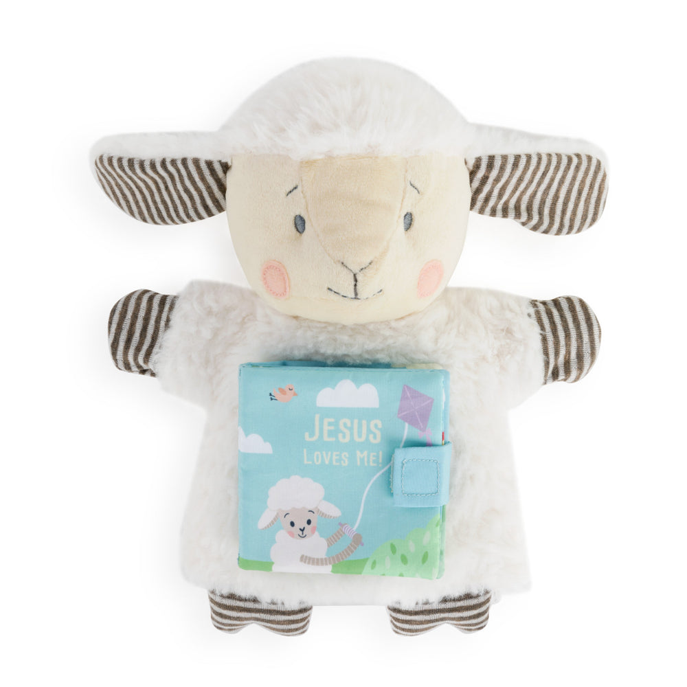 Jesus Loves Me Plush Puppet Book