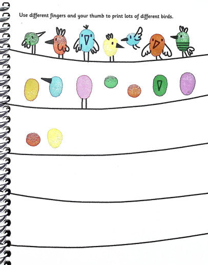 Fingerprint Activities Animals Book