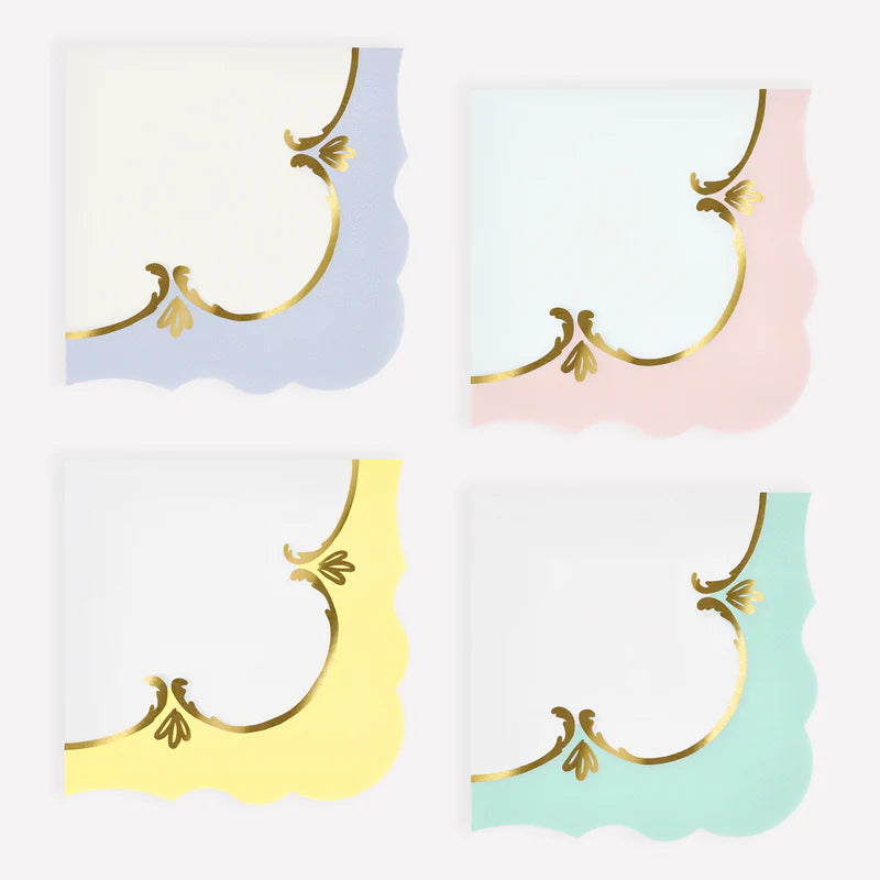 Rococo Pastel Small Napkins