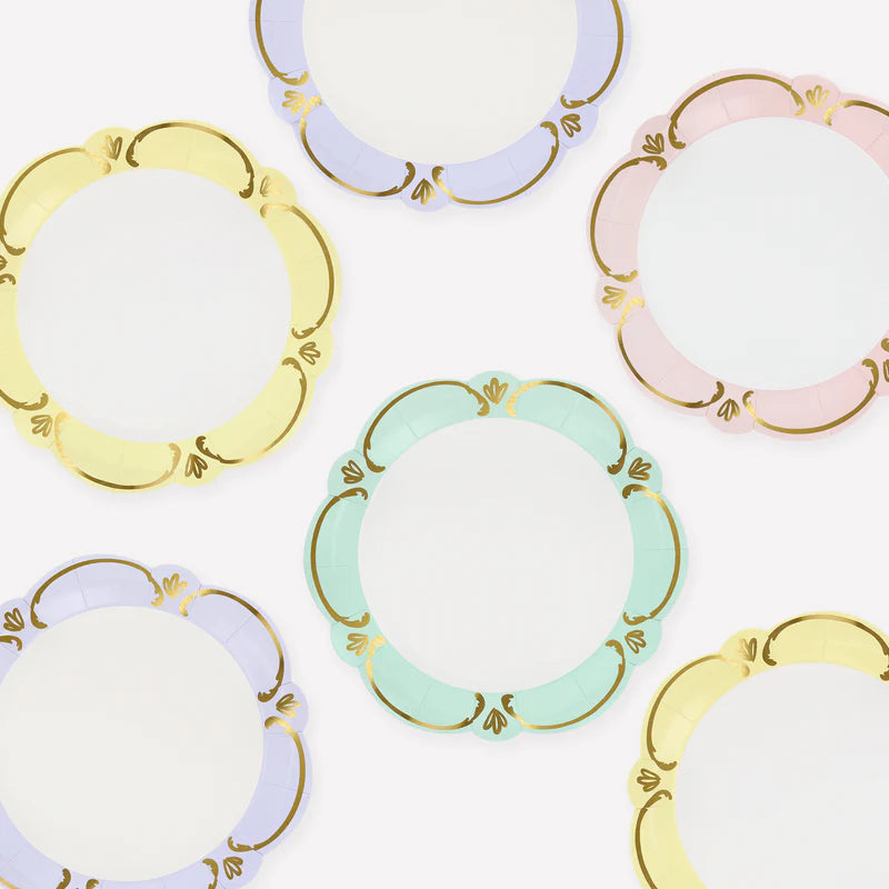 Rococo Pastel Side Plates