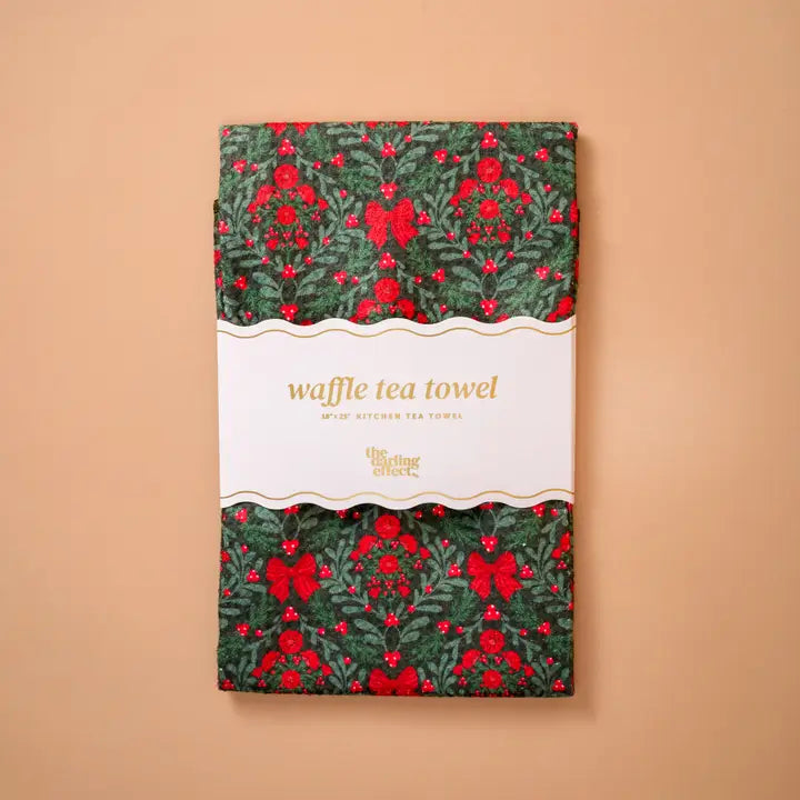 A Merry Moment Tea Towel