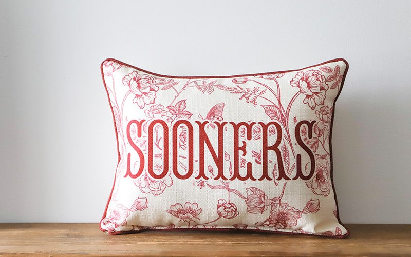OU Printed Pillows