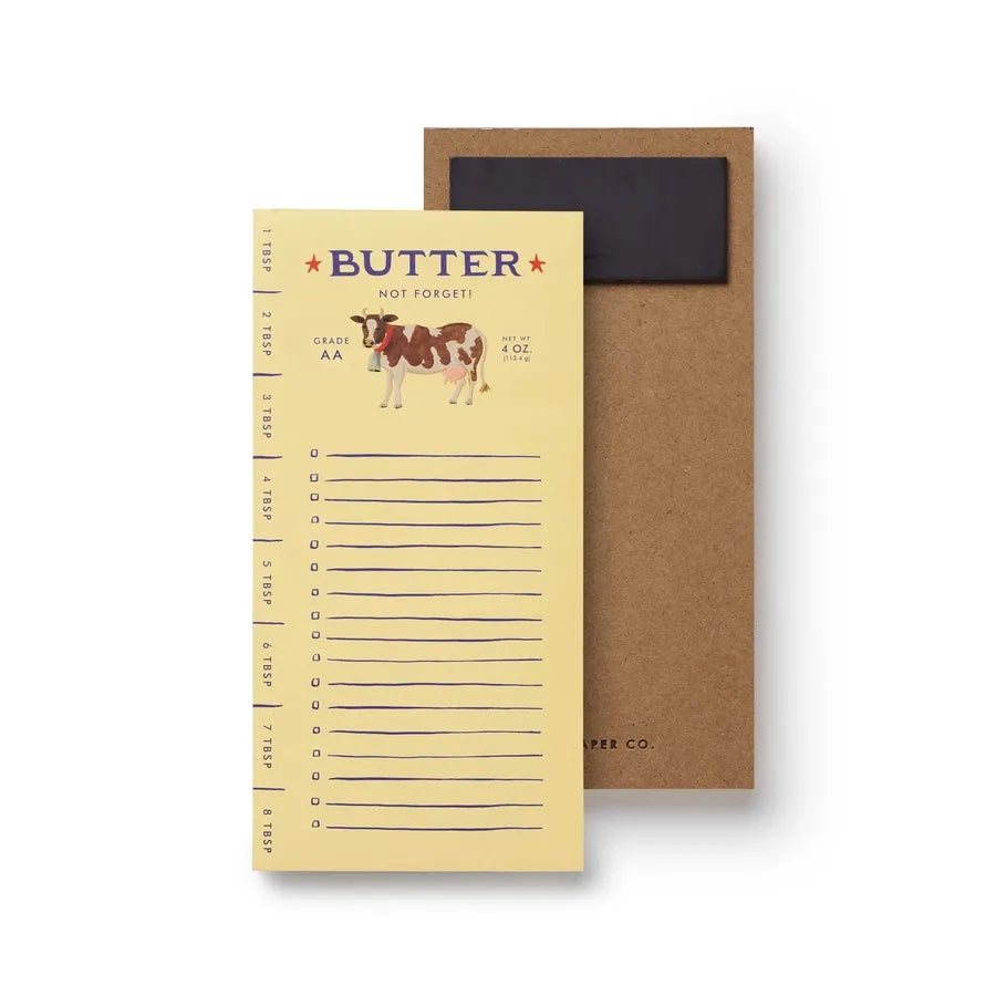 Rifle Paper Co Butter Not Forget Notepad