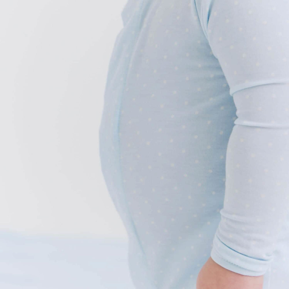 
                      
                        Pin Dot Blue Modal Footie 0-3mths
                      
                    