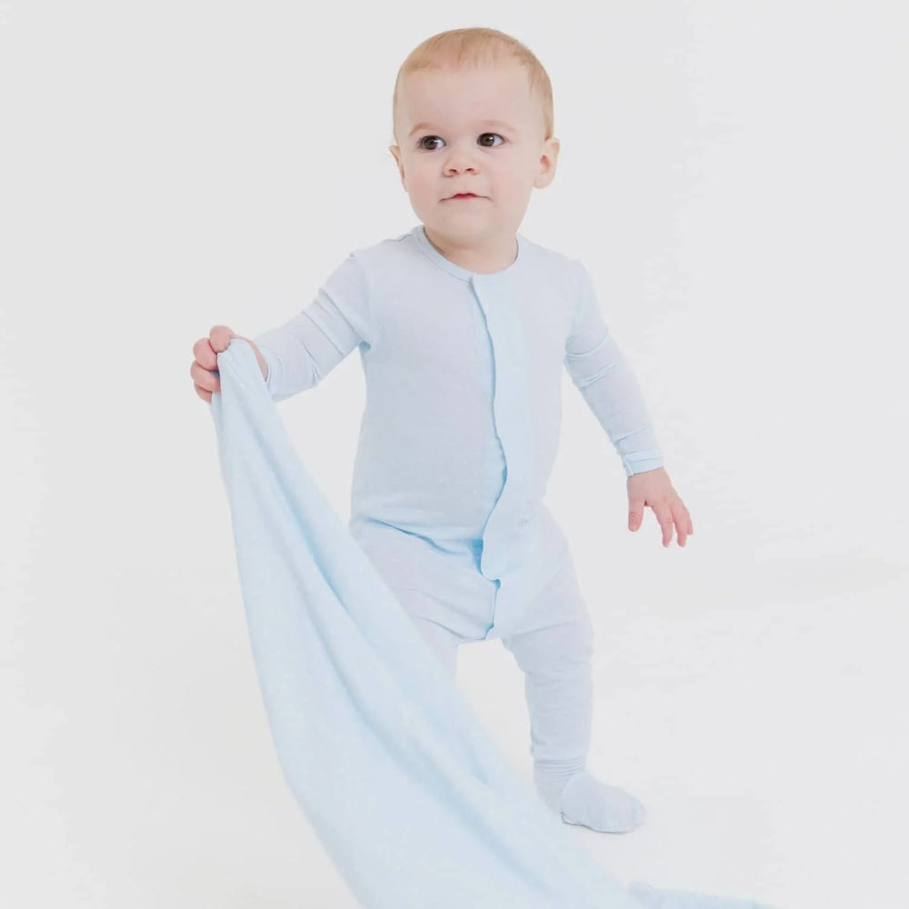 
                      
                        Pin Dot Blue Modal Footie 0-3mths
                      
                    