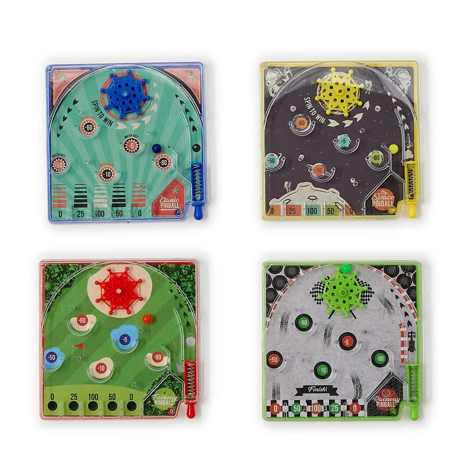 Set of 4 Pinball Coasters – Perrefitte