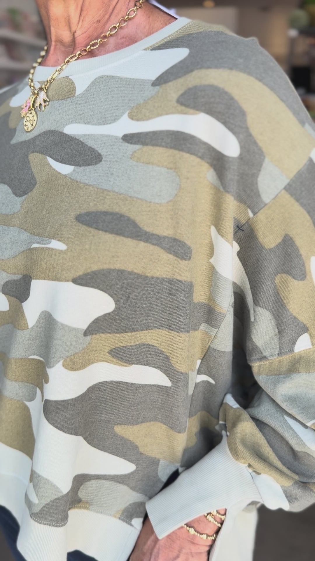 Dear John Riviera Camo Sweatshirt