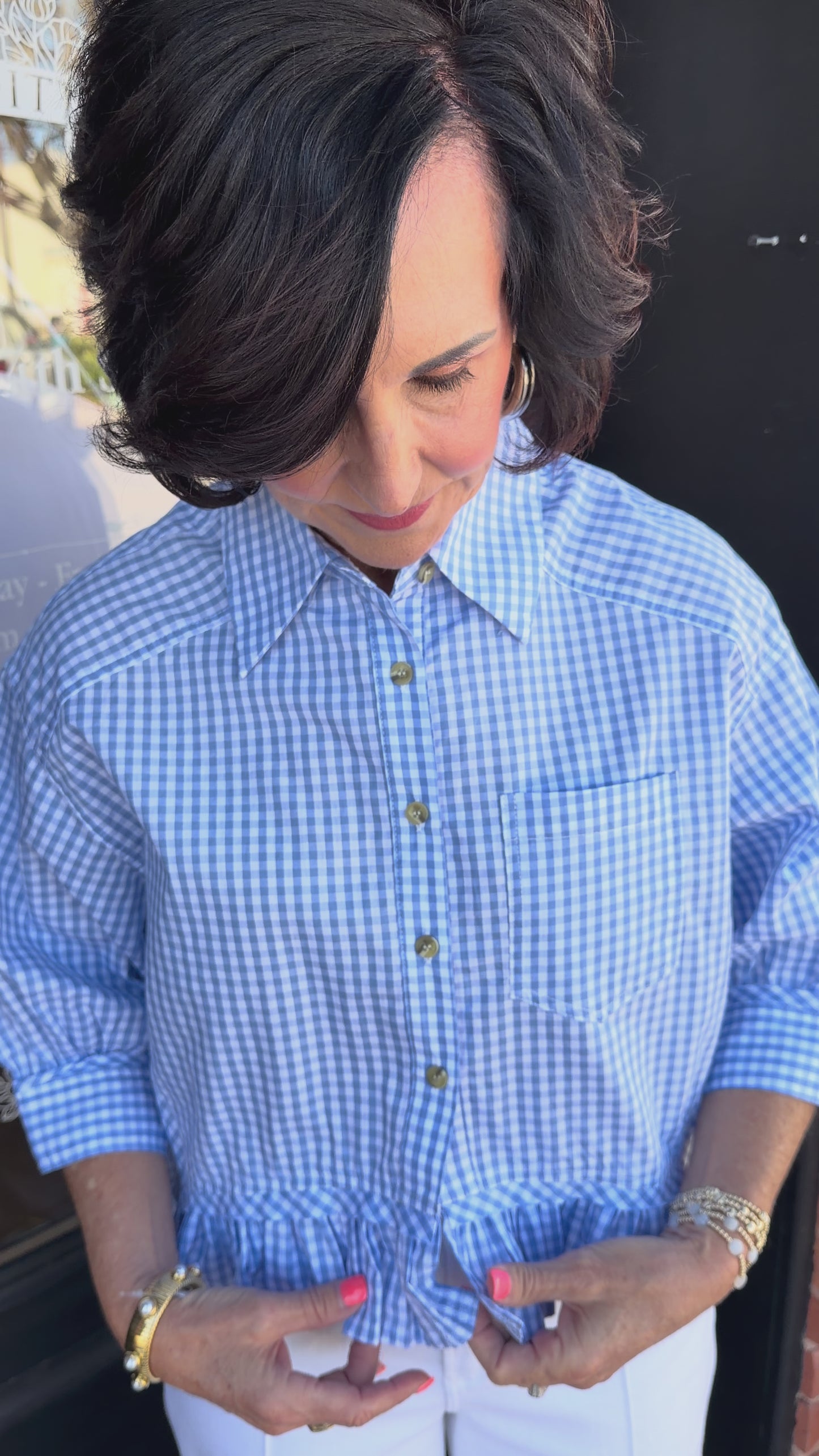 Dear John White Audrey Crop Wide Leg Pant