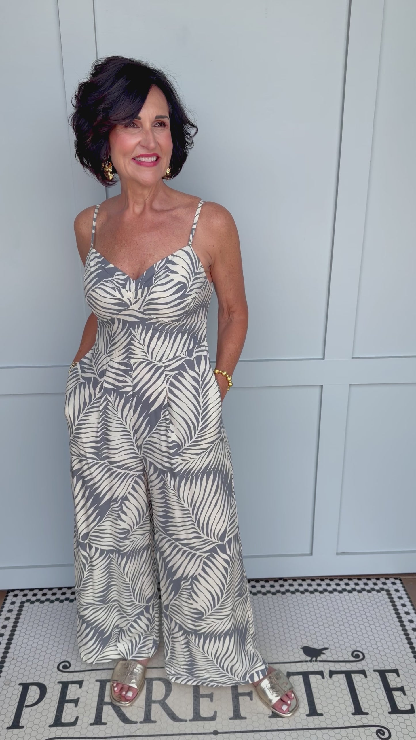 Morena Jumpsuit- Graphite