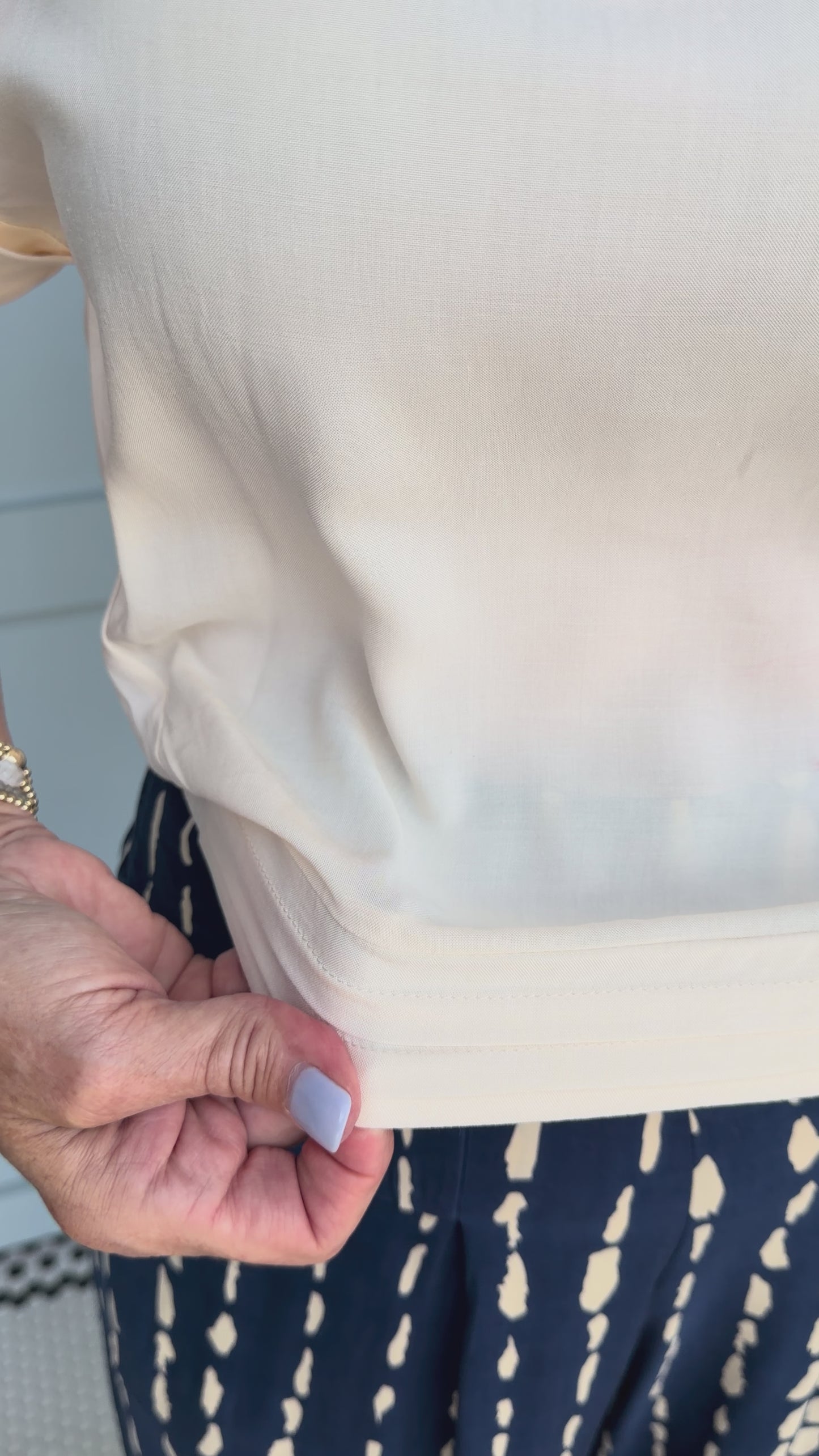 Mareva Ivory Top