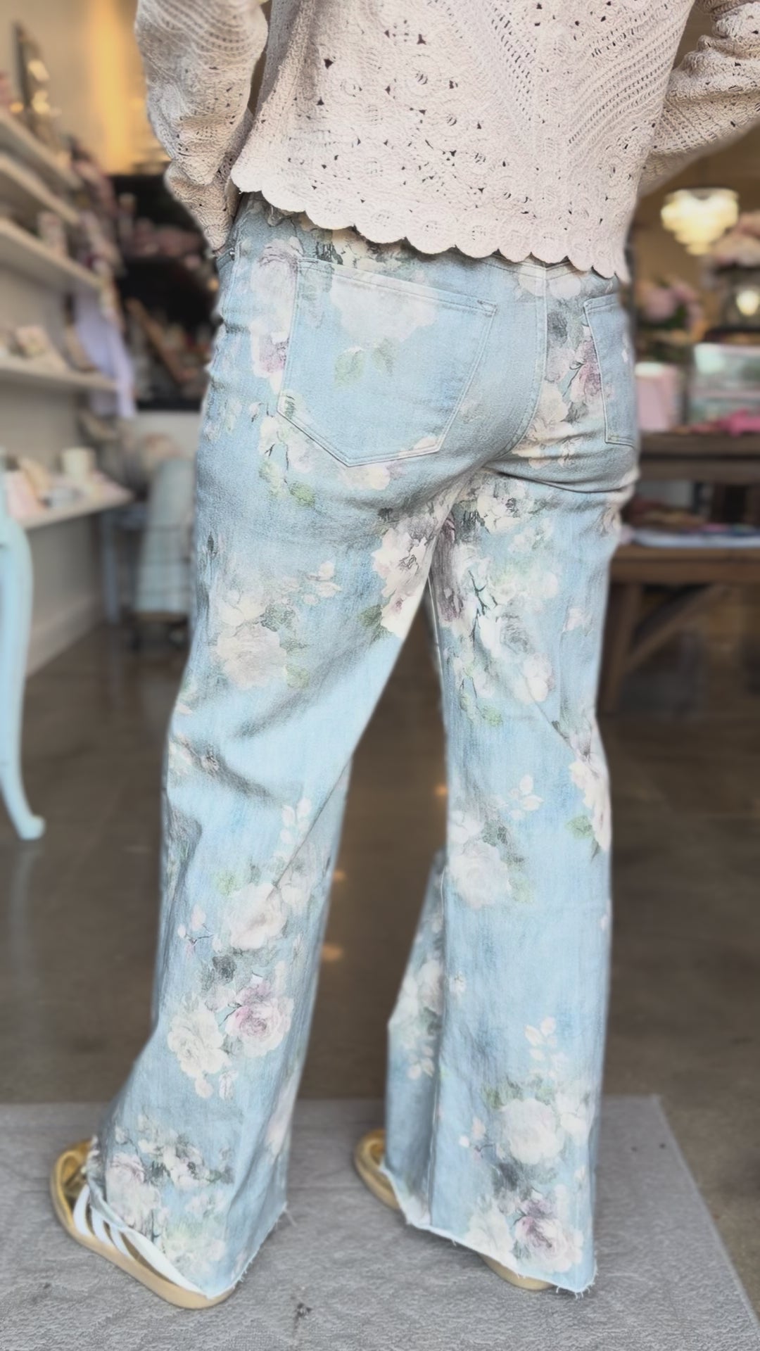 Dear John Micah Jeans- Sea Glass Garden