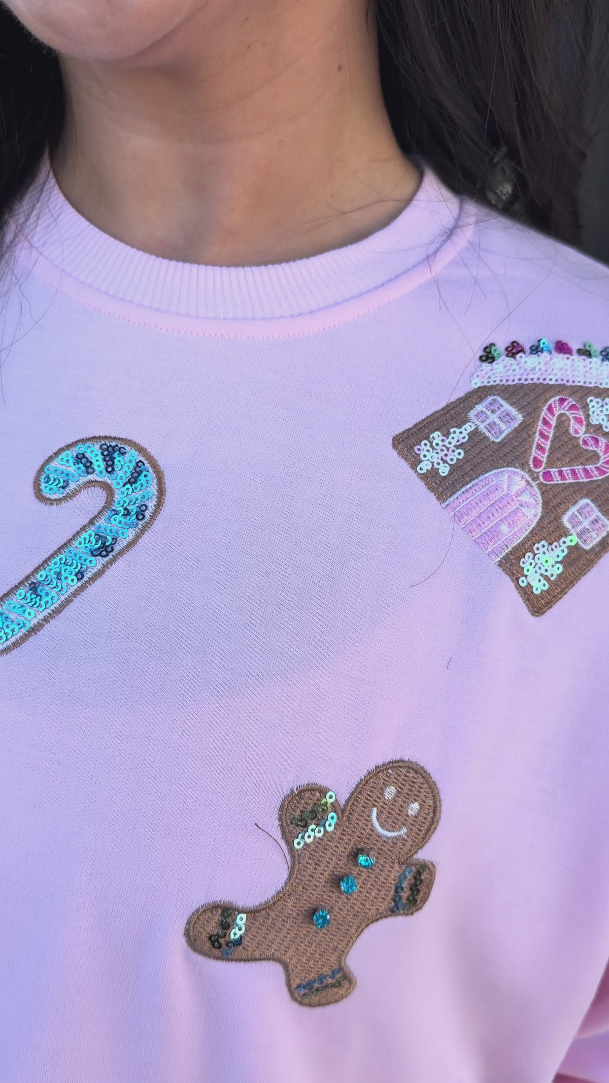 Sweet Sarah Gingerbread Sweatshirt