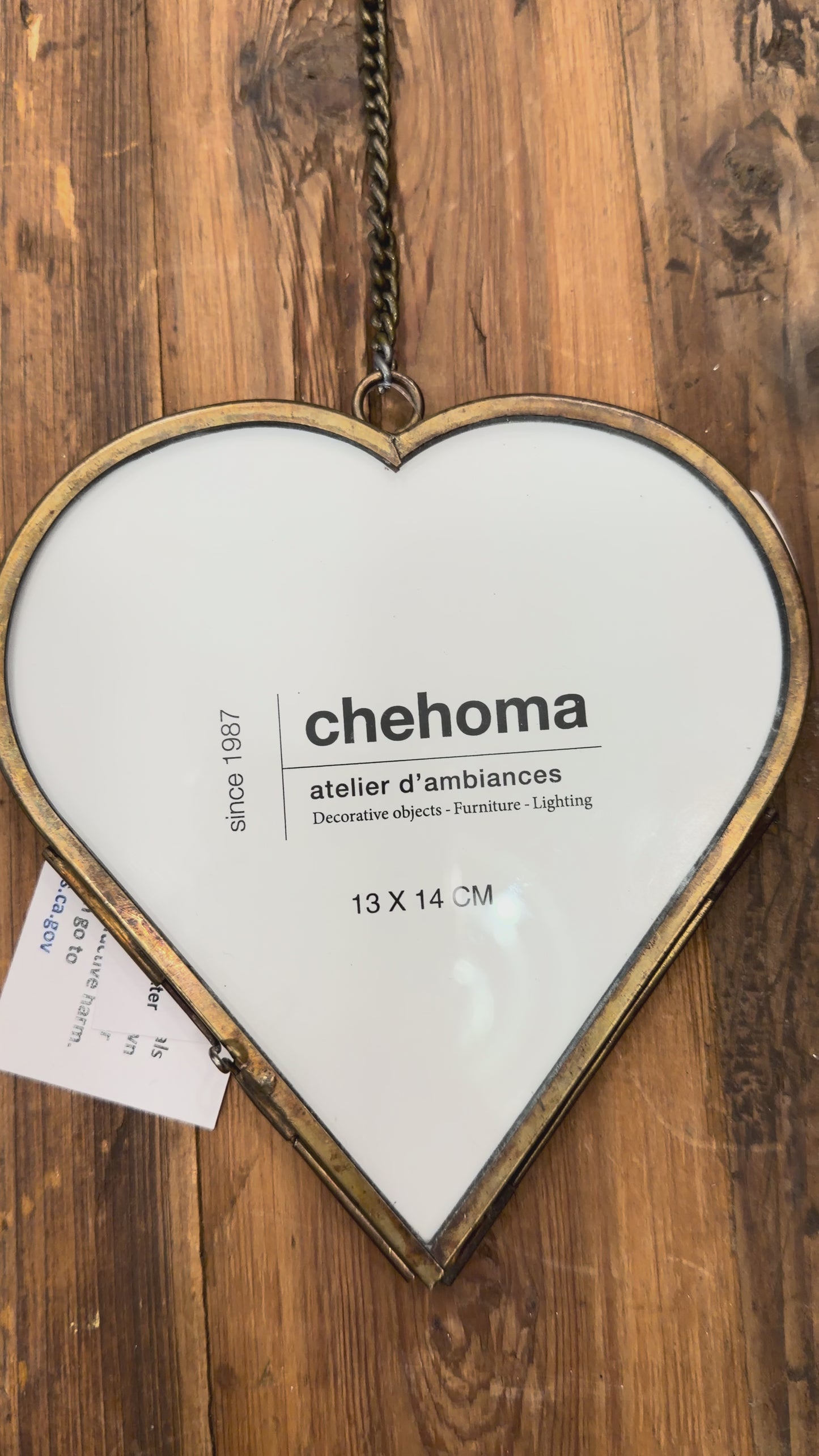 Hanging Heart Frame