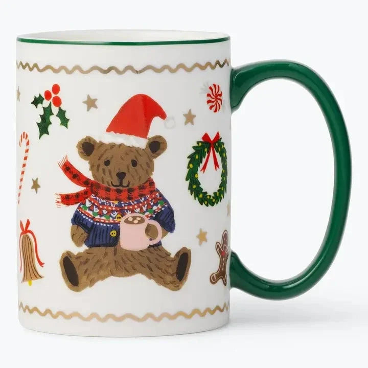 Rifle Paper Christmas Beary Mug