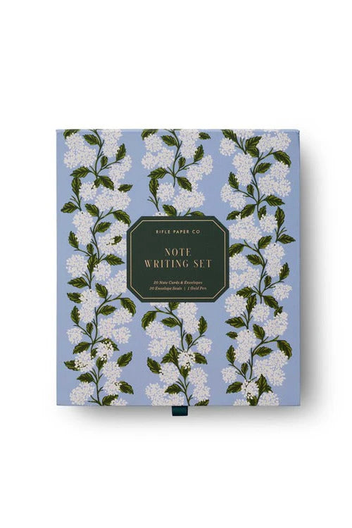Rifle Paper Co. Hydrangea Note Writing Set