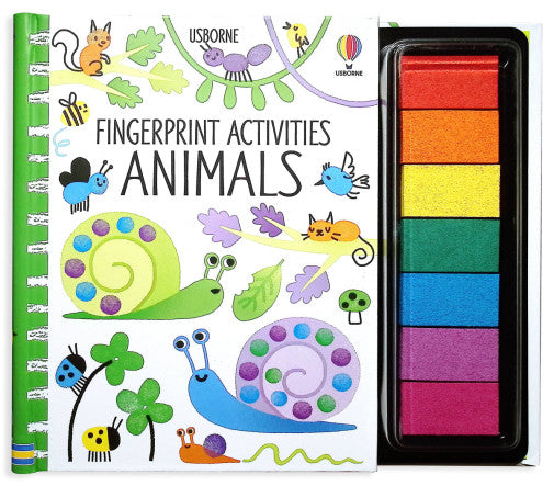 Fingerprint Activities Animals Book