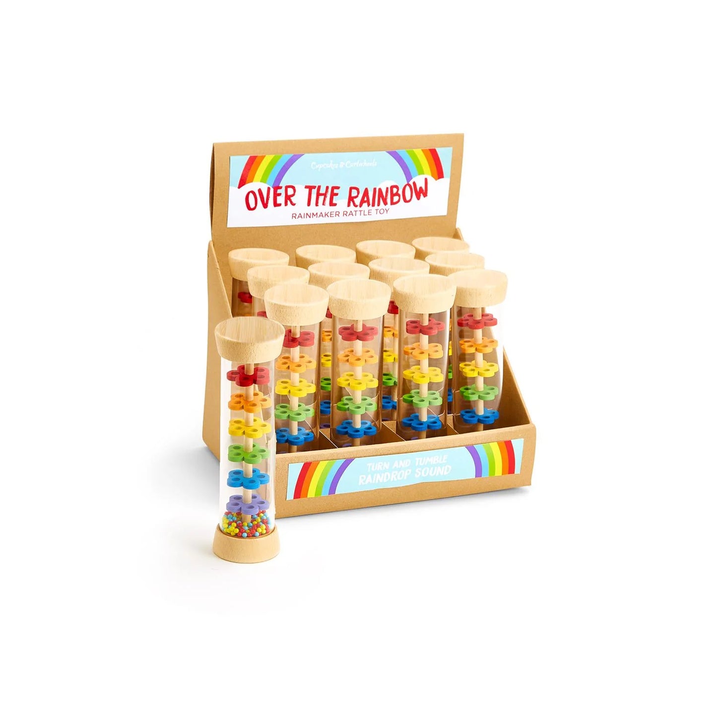 Over The Rainbow Rainmaker Rattle Toy