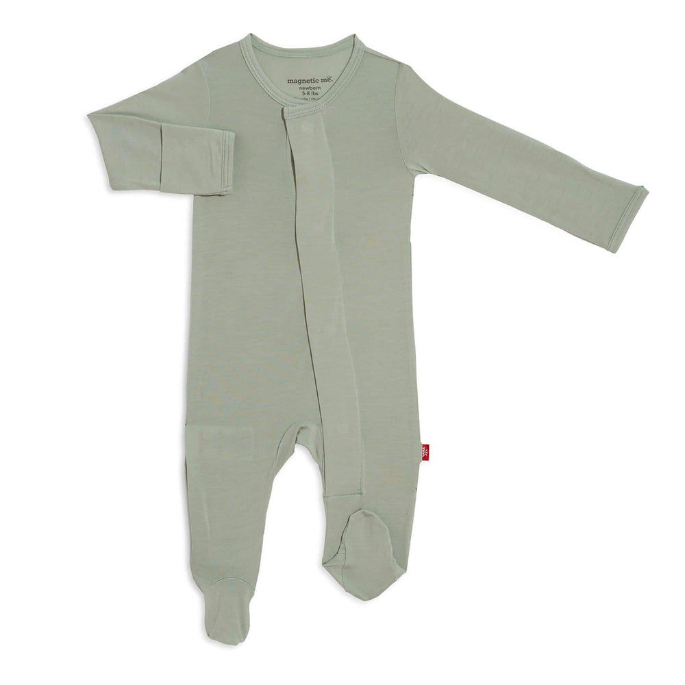 Seafoam Modal Footie 6-9mths