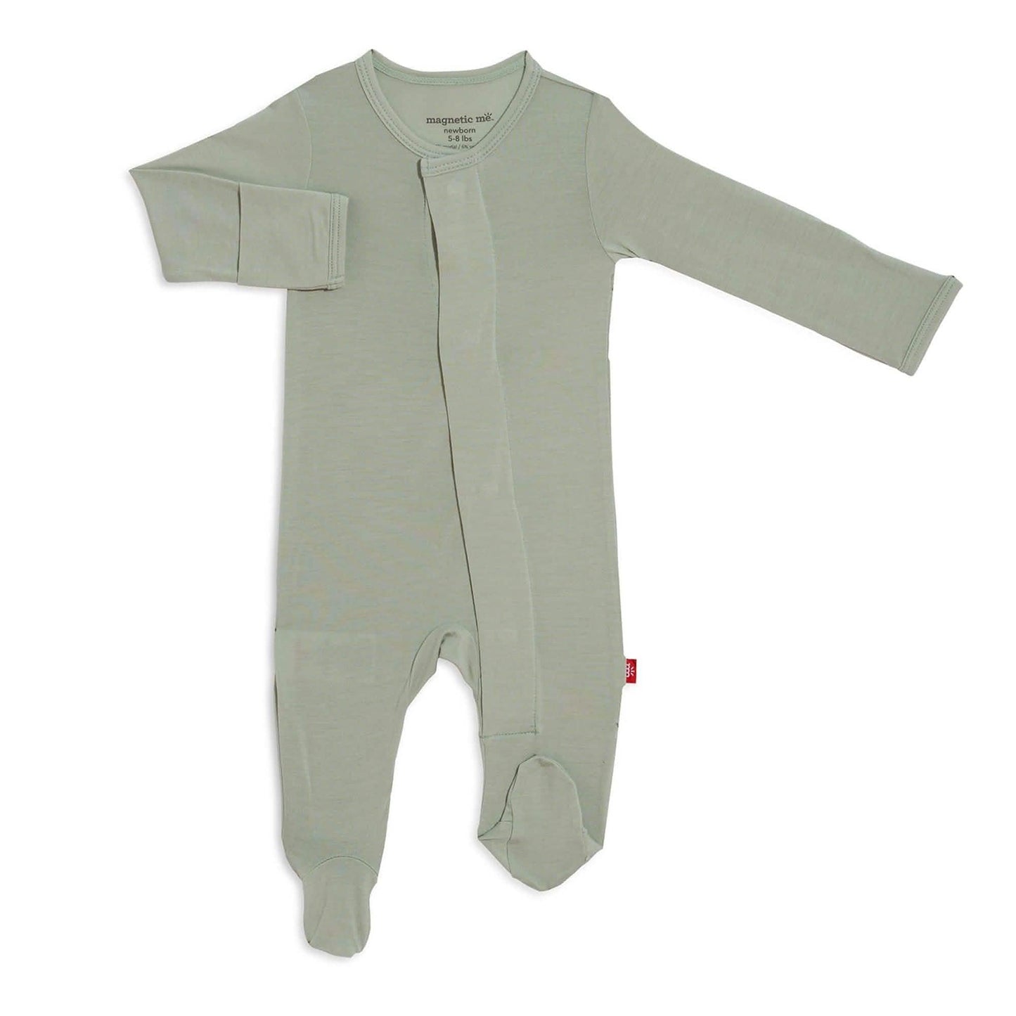Seafoam Modal Footie 6-9mths
