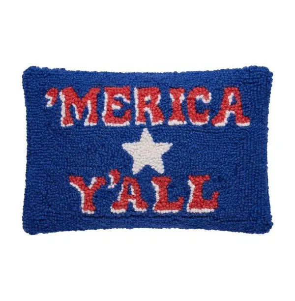 'Merica Y'all Hook Pillow