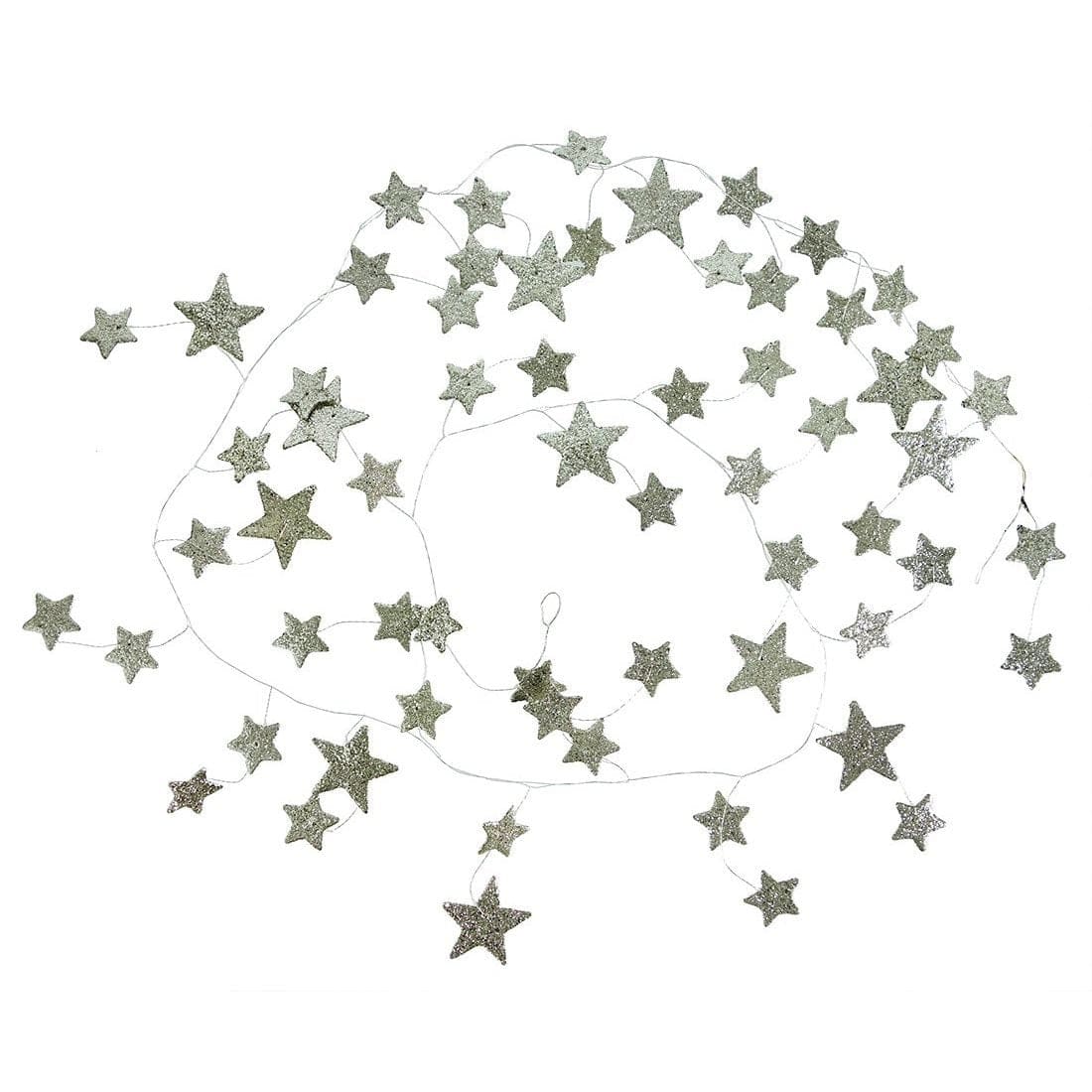 Glitter Star Garland