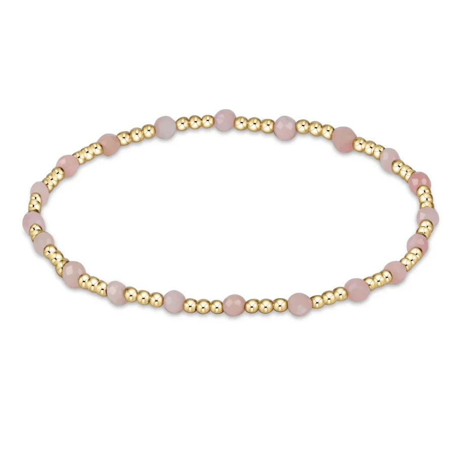 enewton Gemstone Bracelet Pink Opal