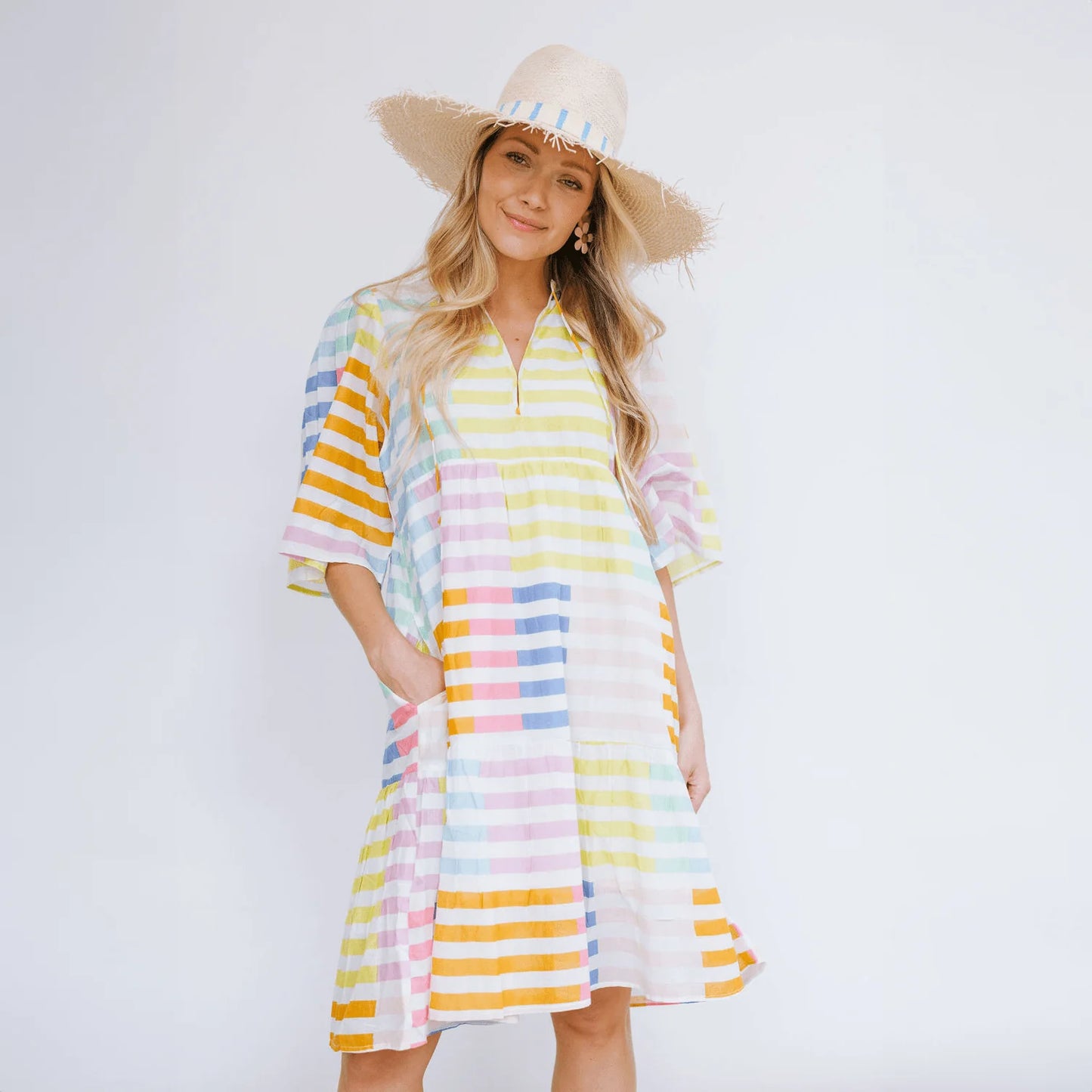 Sherbert Stripe Bondi Dress
