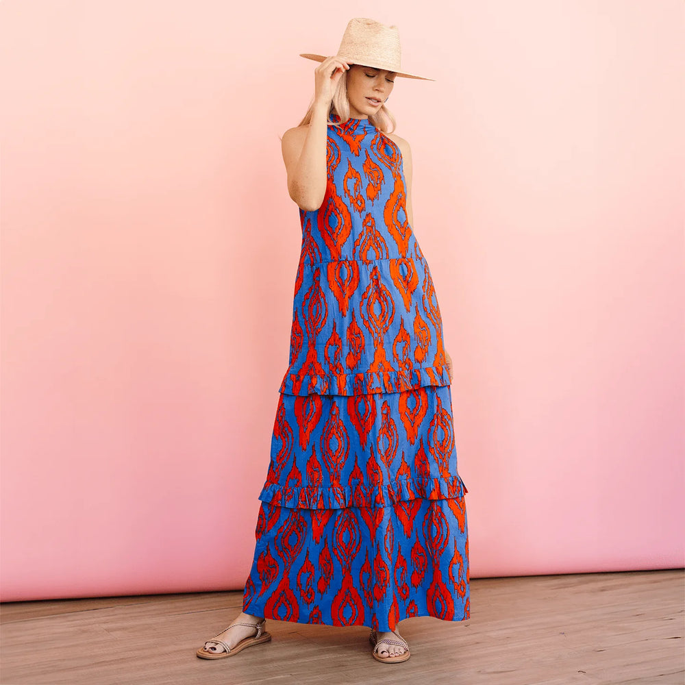 
                      
                        Zicatela Ikat Maiz Dress
                      
                    
