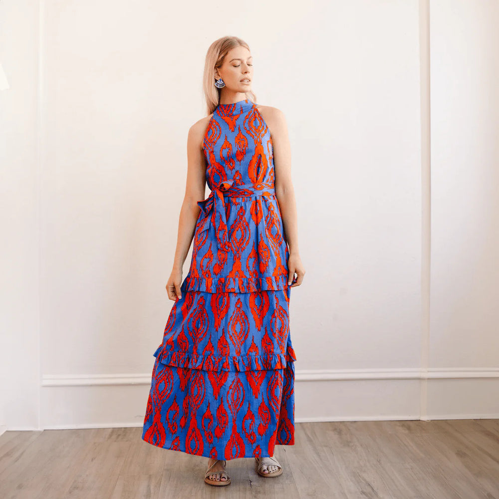 
                      
                        Zicatela Ikat Maiz Dress
                      
                    