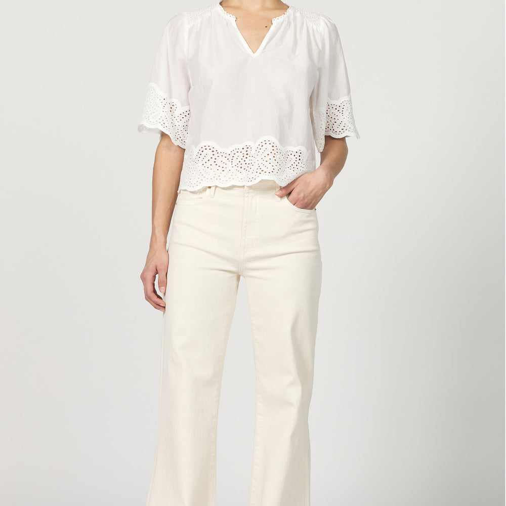 
                      
                        Dear John Clement Eyelet Top
                      
                    
